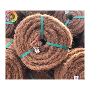 Cuerda de fibra de coco natural Cuerda natural para agricultura Utilizado para hacer tapete de fibra de coco Buen estándar - Product Image 1