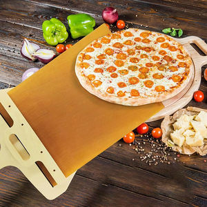 Offre Spéciale gros <span class=keywords><strong>manche</strong></span> en bois outil multifonctionnel gâteau <span class=keywords><strong>pelle</strong></span> coulissante Pizza Peel - Product Image 1