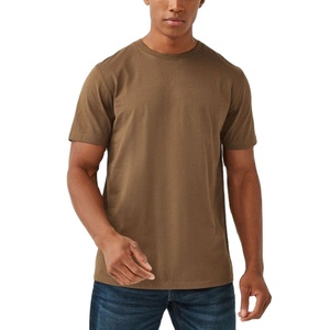 Prix de gros T-shirts unis pour hommes de haute qualité T-shirt en coton Logo personnalisé T-shirts pour hommes Blancs T-shirts pour l'été - Product Image 4