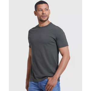 T-shirts True Classic Tees Premium pour hommes-T-shirt à col rond classique, T-shirt à manches courtes en coton ajusté de qualité supérieure pour hommes-Gris - Product Image 2