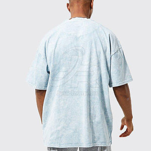 เสื้อยืดผู้ชายลายฟอกสีแบบสั่งทำพร้อมโลโก้ ขายดี ดีไซน์ล่าสุด ระบายอากาศได้ดี - Product Image 2