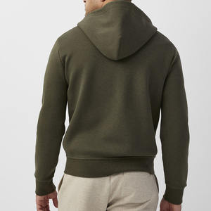 New Streetwear Basic Letter Logo <b>Slogan</b> High Quality HeavyWeight Cotton Oversize Flock Print Fleece Men's Hoodies&<b>Sweatshirts</b> - Product Image 2