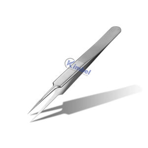 Pinzas de extensión de pestañas de manicura de etiqueta privada, pinzas de pestañas postizas rectas tipo A - Product Image 1