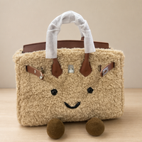 Sac fourre-tout en toile tendance 2026 pour femme, motif dessin animé adorable, sac à bandoulière souple et mignon pour usage quotidien, vente en gros