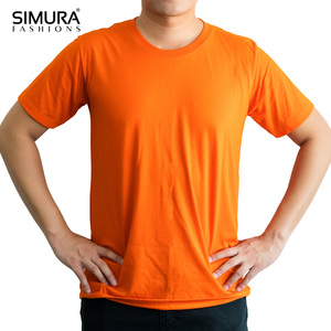 เสื้อยืดผู้ชายคอกลมแขนสั้นแฟชั่นใหม่มาแรงสำหรับฤดูร้อน รับออกแบบโลโก้พิมพ์ลายตามสั่ง สีตามสั่ง บริการ OEM - Product Image 3