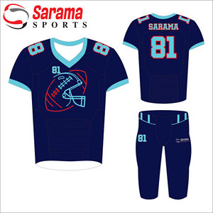 Uniforme de fútbol americano de alta calidad, peso ligero, cómodo, de talla grande, uniforme de fútbol americano para hombres, - Product Image 3