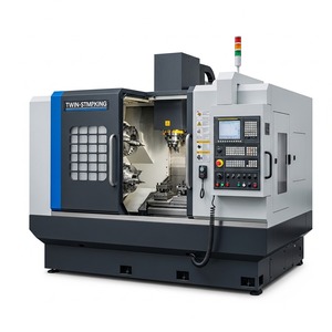 Centro de Torneado CNC de Doble Husillo en Oferta, Alta Resistencia, Alta Precisión, Funcionamiento Estable y Duradero para Mecanizado de Componentes Metálicos - Product Image 2