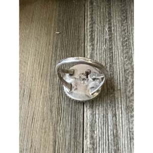 Navajo Handmade Kingman <b>Turquoise</b> Sterling Silver Statement <b>Ring</b> Size 8.25 - Product Image 5