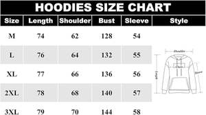 Sweat à capuche tendance pour homme en coton 100% imperméable, imprimé, effet usé, lavé, pour l'hiver - Product Image 5