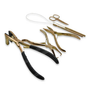 Conjunto de herramientas de extensión de cabello, oro rosa - Product Image 2