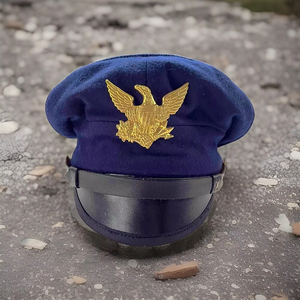 Custom Made OEM Wholesale 2024 Officers <b>Hat</b> Top Quality with Customized Size Color and logo Print Customized Material Caps - Product Image 1