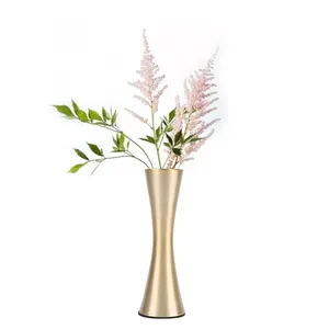 Vase à fleurs en aluminium moderne fait à la main de haute qualité finition brillante écologique affichage intérieur et extérieur décoratif - Product Image 6