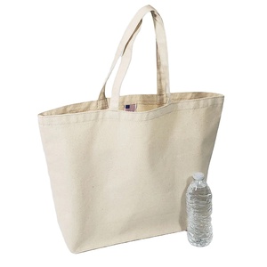 Bolsa de Compras de Lona de Algodón Reutilizable, Ecológica, Reciclada, con Logotipo Personalizado, para Promoción Minorista - Product Image 4