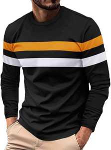 Camiseta de Manga Corta para Hombre, 100% Algodón, 220 GSM, Impresión Digital, Tejido Liso, Marca HN Impex HNI-MTS-01, Hecho en Pakistán 2025 - Product Image 2
