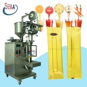 Máquina de llenado y sellado de sobres para jugo, <span class=keywords><strong>miel</strong></span>, jarabe, kétchup, salsa masala, pasta de <span class=keywords><strong>cacahuete</strong></span>, aceite, líquidos y cremas - Product Image 1
