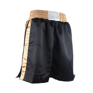 Pantalones Cortos de Boxeo Hechos con Materiales Duraderos para Entrenamiento, Práctica y Deportes de Combate, con Impresión de Logotipo Personalizado - Product Image 6