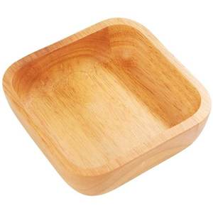 Bol en bois de style moderne pour la cuisine, le restaurant et la maison de forme carrée servant des salades d'hôtel et de restaurant à des prix raisonnables - Product Image 1