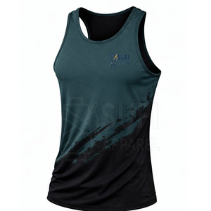 Chaleco Deportivo Casual para Hombre de Alto Rendimiento, Tejido Transpirable 100% Algodón para Eliminar el Sudor, Entrenamiento y Mantenimiento de Equipos - Product Image 1