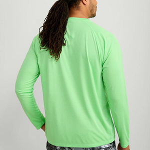 Personnalisé 100% Polyester Sublimé Anti UV Respirant Plus Size Chemises de Pêche Légères Sportswear Manches Longues Col Rond - Product Image 3