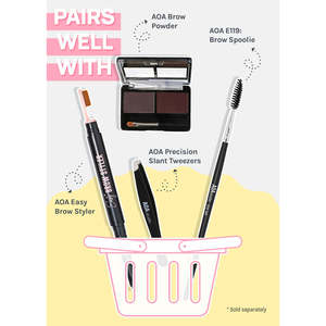 A3shop AOA Sculpt My Brow Pomade transparente longue durée, imperméable, à base de plantes, rehausseur et façonneur de sourcils, crayon à sourcils - Product Image 1