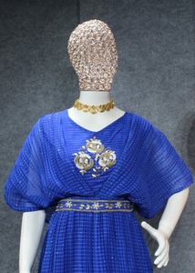 Dgb Presenta Vestidos de Novia, Trajes Salwar, Ropa de Fiesta India, Vestido Anarkali, Precio Bajo, India, Georgette Sintética Pesada - Product Image 2