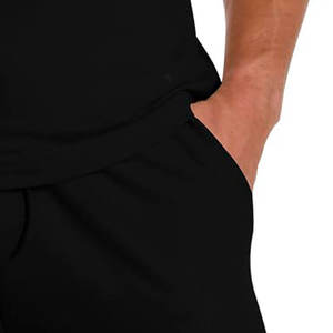 Tenues décontractées pour hommes, survêtement d'été, vêtements décontractés et confortables, respirant, survêtement d'été 100% coton pour hommes - Product Image 6