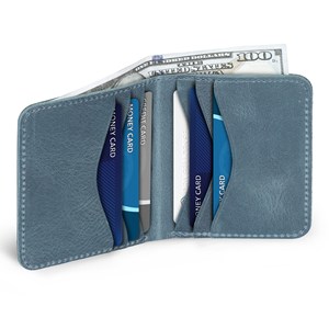 HPremium Handmade Genuine Leather <b>Card</b> <b>Holder</b> Slim Wallet With Burnished Edges Stylish Organizer For <b>Travel</b> HLC-0178 - Product Image 2