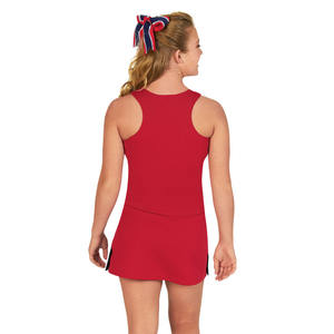 Uniforme de animadora de ropa deportiva con estampado personalizado de una pieza para mujeres fabricadas en fábrica para líderes de animadoras a precios baratos - Product Image 3