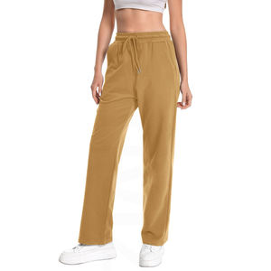 Pantalons de survêtement évasés pour femmes, nouvelle conception tendance, très demandés, créez votre design avec un logo personnalisé, pantalon de survêtement évasé - Product Image 1