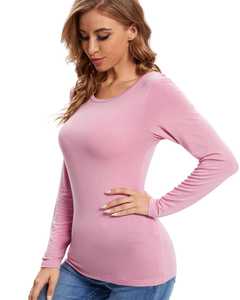 High Quality Cotton Unisex Round-Neck Underscrubs Uniform Underscrub for Hospital Custom Medical Uniform - Product Image 2