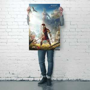 Póster con diseño de Assassin's Creed Odyssey para decoración de pared - Product Image 3