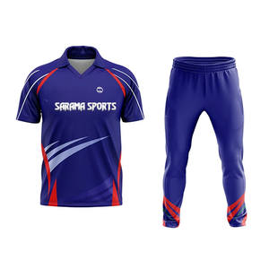 Kits de uniformes de cricket personalizados de calidad superior Mejor precio Fabricante de Pakistán Ropa deportiva atlética Uniformes de cricket para niños - Product Image 5