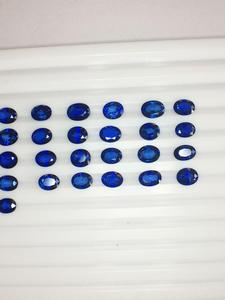 Hình bầu dục cắt Màu xanh sapphire đá quý tự nhiên với IGI giấy chứng nhận xử lý nhiệt lỏng đá quý - Product Image 4