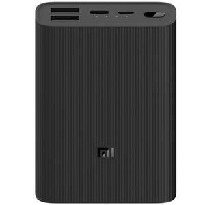 Pour Xiaomi Mi Power Bank 3 Ultra Compact 10000mAh Charge Rapide Interface Type-C Haute Capacité Sortie 18W Noir Extérieur Japonais - Product Image 1