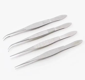 Pinzas Adson de Alta Calidad para Tejidos, 1x2 Dientes Rectos, 12.5cm, Instrumento Quirúrgico Desechable de Un Solo Uso - Product Image 3