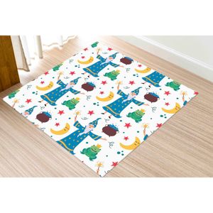 Printed <b>Rug</b>: Wizard <b>Rugs</b>, Potion <b>Rug</b>, Toad <b>Rugs</b>, Kids Room <b>Rug</b>,<b>Chenille</b> <b>Rug</b> - Product Image 1