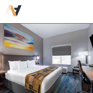 เฟอร์นิเจอร์โรงแรมที่ทนทาน laquinta-ชุดห้องนอนของโรงแรมร่วมสมัยที่มีคุณภาพไม้อัด HPL เสร็จสิ้น-ทำในเฟอร์นิเจอร์เวียดนาม - Product Image 4