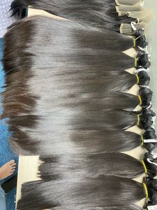 100% kutikula selaras alami bundel rambut Remy asli Vietnam coklat ekstensi rambut asli Kamboja berombak bahan Rambut manusia - Product Image 5