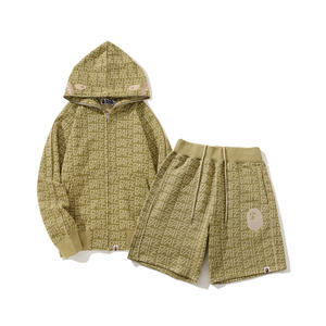 Qualité supérieure Nouvelle Arrivée Lettre Désert Couleur Hoodies Hommes Et Femmes Prix de gros Hommes Sweatshirts - Product Image 3