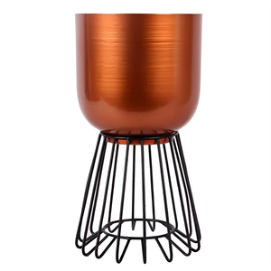 2025 elegante clásico antiguo hecho a mano macetas de interior elegante diseñador patas de Metal elegante diseño Vintage para sala de estar jardín - Product Image 5