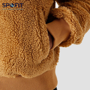 OEM Service New Style 2025 Wholesale Custom <b>Hoodie</b> High Quality Men Thick Winter <b>Oversized</b> Eco-Friendly <b>Sherpa</b> Fleece Hoodies - Product Image 4