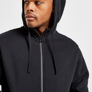 Customize Wholesale High Quality Men Sublimation Solid Color Zipper Hoodie Oversized Graphic Vintage Hoodie <b>Sweatshirt</b> - Product Image 4