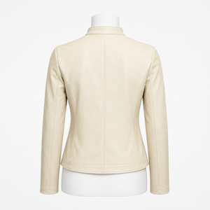 Chaqueta de Cuero Premium para Mujer con Acabado Suave, Construcción Cómoda y Durabilidad Confiable para Moda Diaria y Casual - Product Image 4