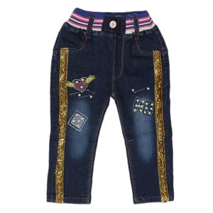 Pantalon en jean pour filles - Bleu - Product Image 1