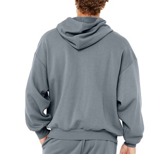 Sudadera con capucha de lana de mezcla pesada personalizada para hombre, diseña tu propia sudadera de invierno, sudaderas con capucha de Independent Trading Co, técnicas de teñido liso - Product Image 6