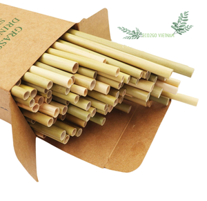 Producto paja orgánica Eco2go pajita de hierba/pajitas de hierba Vietnam con el precio más barato pero de alta calidad natural ecológico - Product Image 1