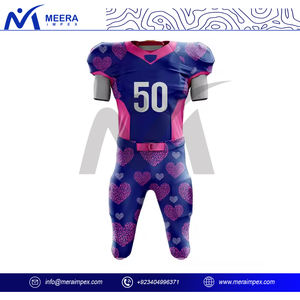 ชุดอเมริกันฟุตบอลสำหรับเยาวชนผู้ชายเครื่องแบบอเมริกันฟุตบอล OEM ODM ผ้ายืดได้ไซส์ใหญ่พิเศษ - Product Image 3