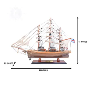 Деревянная Ручная работа Sark маленькая полностью собранная модель корабля Морской Декор для украшения дома и офиса
