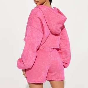 ชุดสั้นสองชิ้นสำหรับผู้หญิงชุดสั้นสองชิ้นเสื้อเอวลอยพิมพ์ตัวอักษรสำหรับฤดูร้อน2025 - Product Image 6