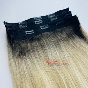 Producto Popular, Extensiones de Cabello con Clip, Varios Colores, Cabello Humano 100% Vietnamita, Sin Caída, Sin Enredos - Product Image 5